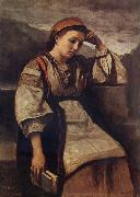 Jean Baptiste Camille  Corot Reverie oil painting picture wholesale